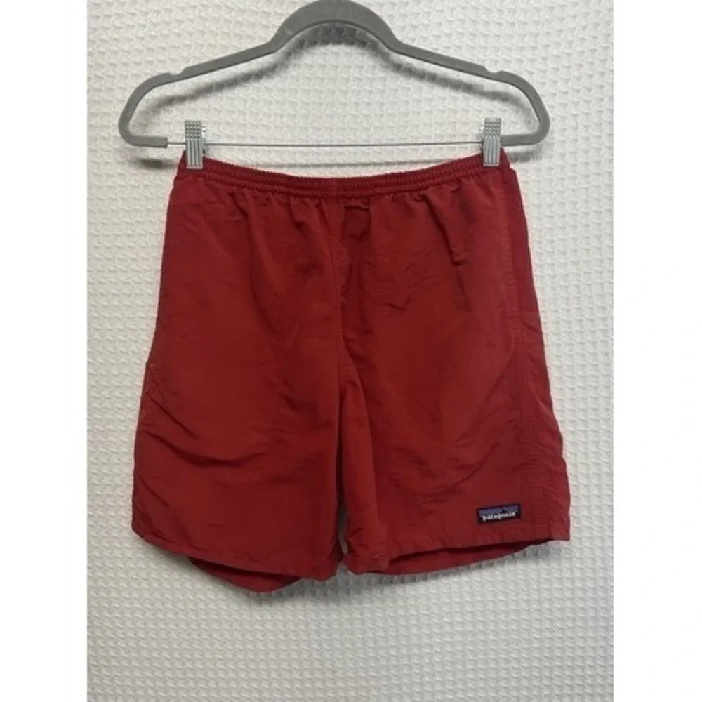 VTG Patagonia Orange Surf Surfing‎ Swimwear Swim Trunk Shorts Men S Nicaragua